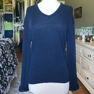 Barclay Navy Blue Zefran Acrylic sweater